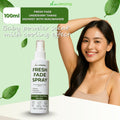 Skin Amazing Scented Fresh Fade Spray Underarm Deomist Control Odor Brightening Deo Mist + Rose Water